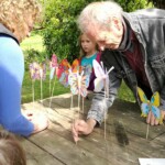 Atelier Papillon REEAP Let it Bee Pt. Flécher 2017 Le Tintamarre_atelier parents-enfants_ café associatif_chalonnes sur Loire_café des enfants